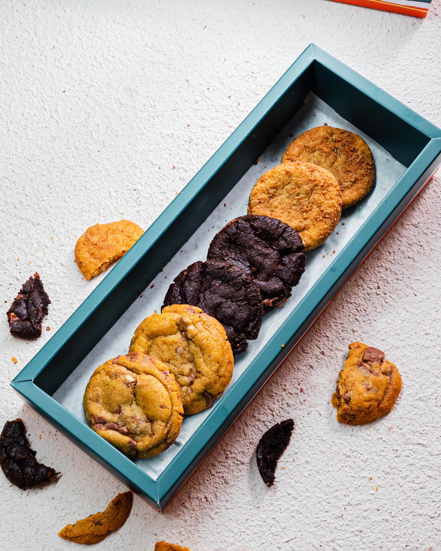 Cookies Orange Box of 6