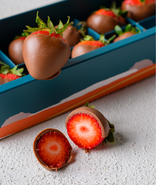 Chocolate Dipped Strawberry Box of 12